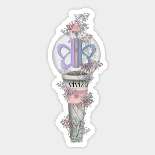 Viviz Floral Lightstick kpop Sticker